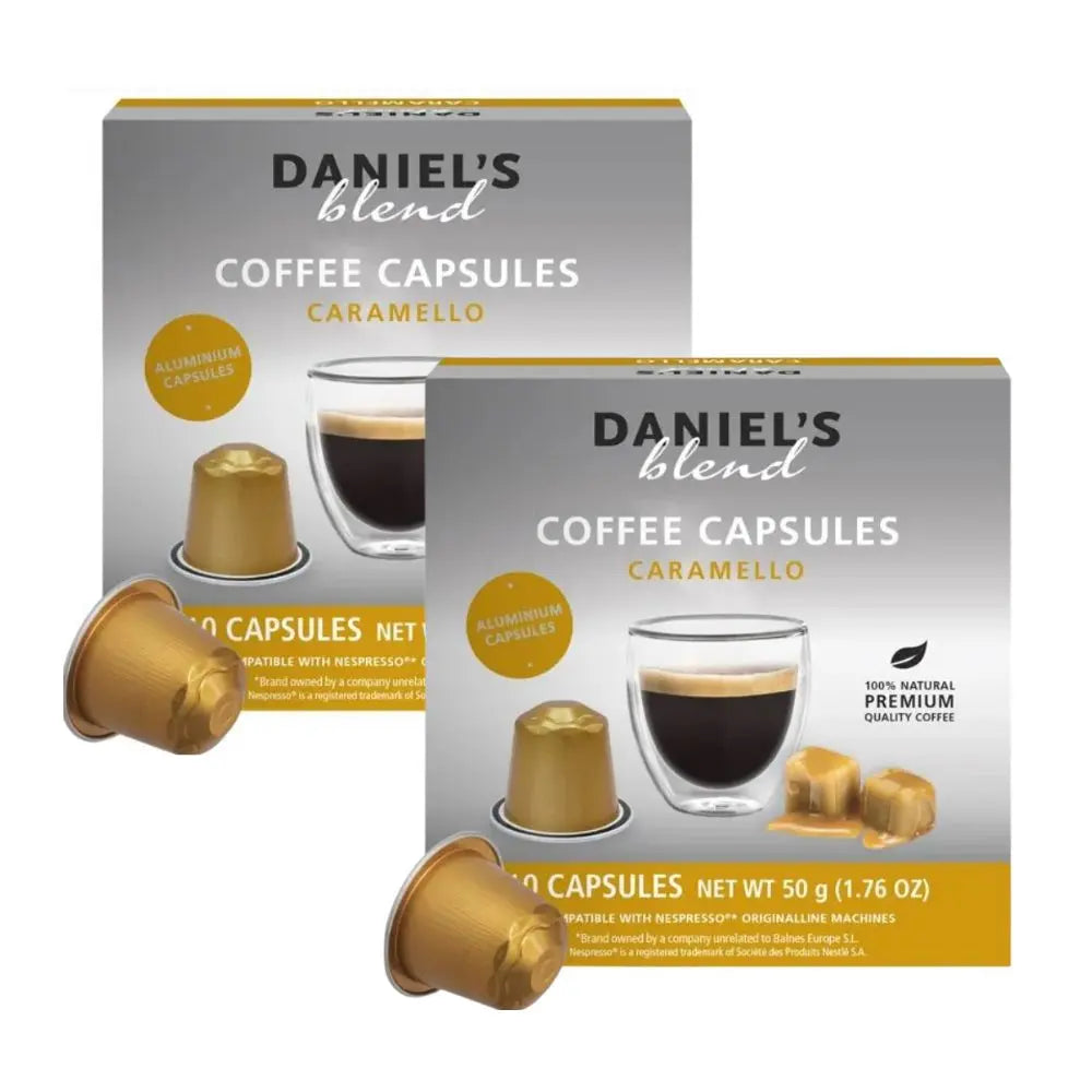 2X - Daniels Caramelo cápsulas Nespresso®