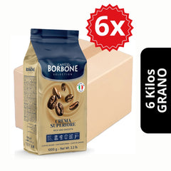 Pack 6kg Café Borbone Crema Superiore