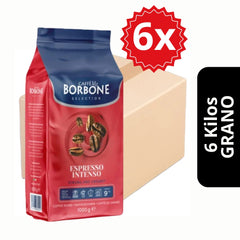 Pack 6kg Café Borbone Intenso Grano