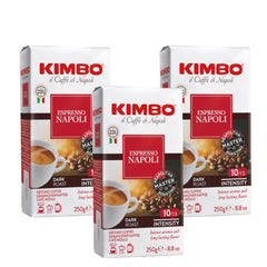 3X - Café Molido Kimbo Napoli 250grs