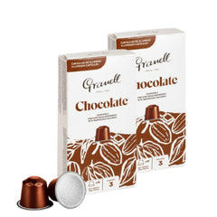 2X - Café Granell Chocolate Cápsulas para Nespresso