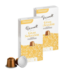 2X - Café Granell Gran Selección Cápsulas para Nespresso