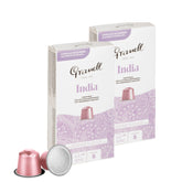 2X - Café Granell India Cápsulas para Nespresso