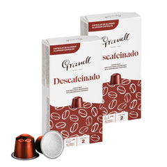 2x - Granell Descafeinado cápsulas Nespresso®