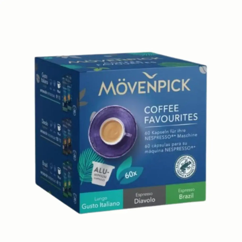 Movenpick Mix 60 Cápsulas para Nespresso