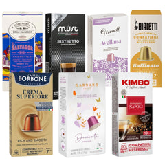 Pack Mix Intensidades y Sabores 7 Cajas Cápsulas Nespresso®