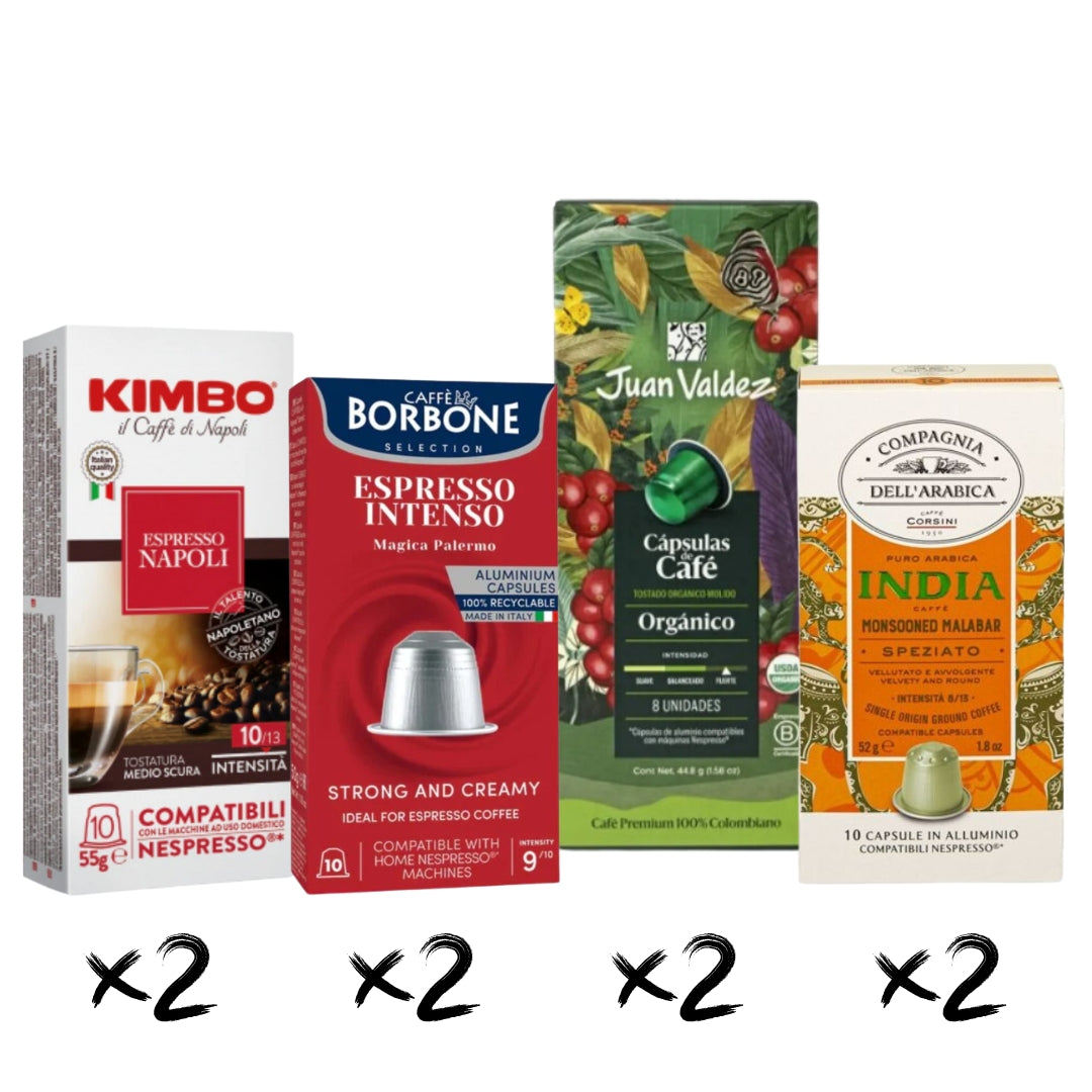 Pack Intenso 8 Cajas compatibles Nespresso®