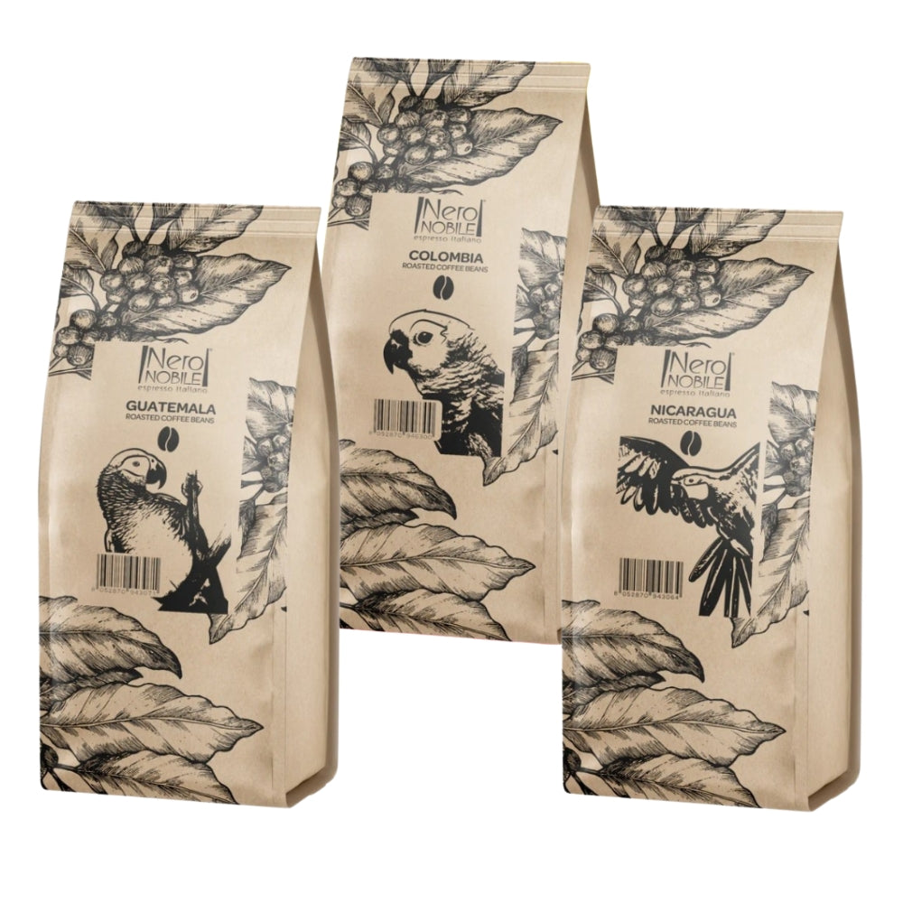 Trilogia Paises de Café en Grano