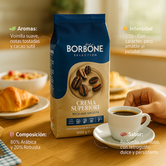 Café Borbone crema superiore