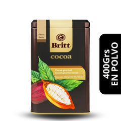 Chocolate Britt Gourmet en Polvo 400grs