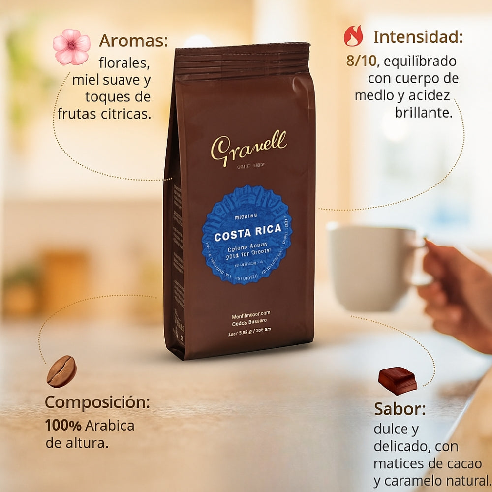 Café Granell Costa Rica 250grs - Café en Grano