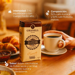 café Molido Granell Selección 250grs