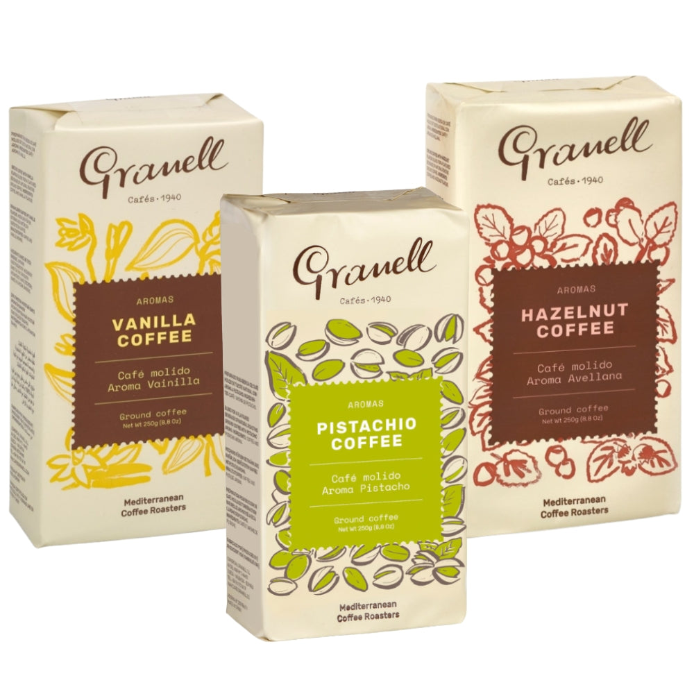 Pack Granell Sabores Café Molido 750grs