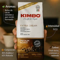Café Kimbo Grano Extra Cream 1Kg