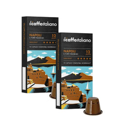 2X - ilCaffeitaliano Napoli cápsulas para Nespresso®
