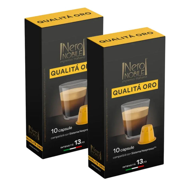 PACK 60 cápsulas LACTEOS compatible Nespresso® – Nero Nobile