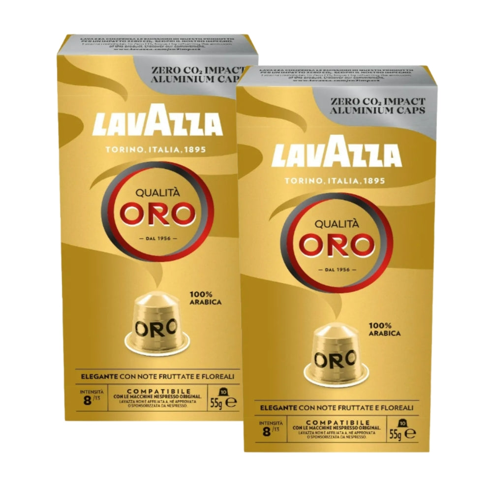 2x - Lavazza Qualita Oro cápsulas Nespresso®