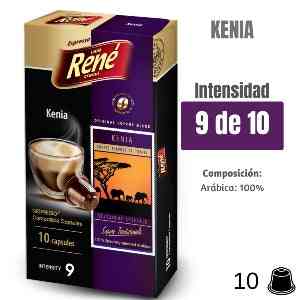 Rene Kenia cápsulas Nespresso® - CoffeeLovers Capsulas Nespresso
