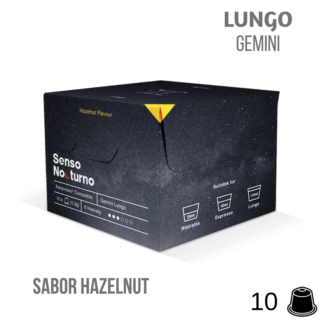 Senso Nocturno Lungo Hazelnut cápsulas Nespresso®
