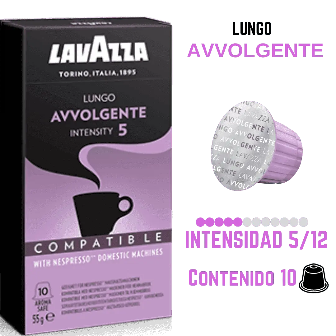 Lavazza Lungo Avvolgente cápsulas Nespresso®