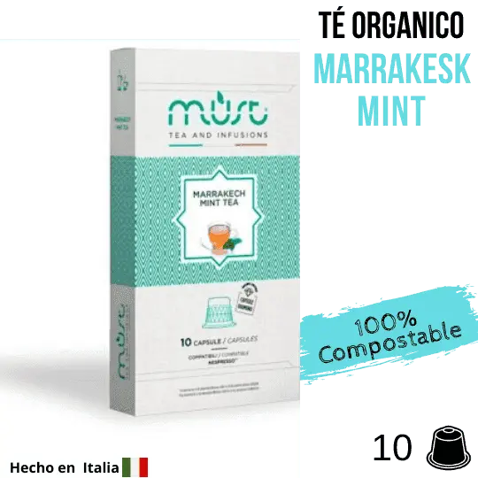Té Marrakech Menta en cápsulas Nespresso®