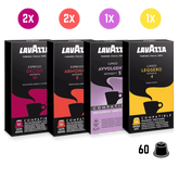 Pack Inicio Lavazza 60 Cápsulas Nespresso