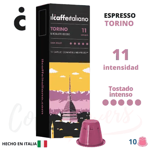 Café ilCaffeitaliano Torino cápsulas Nespresso®
