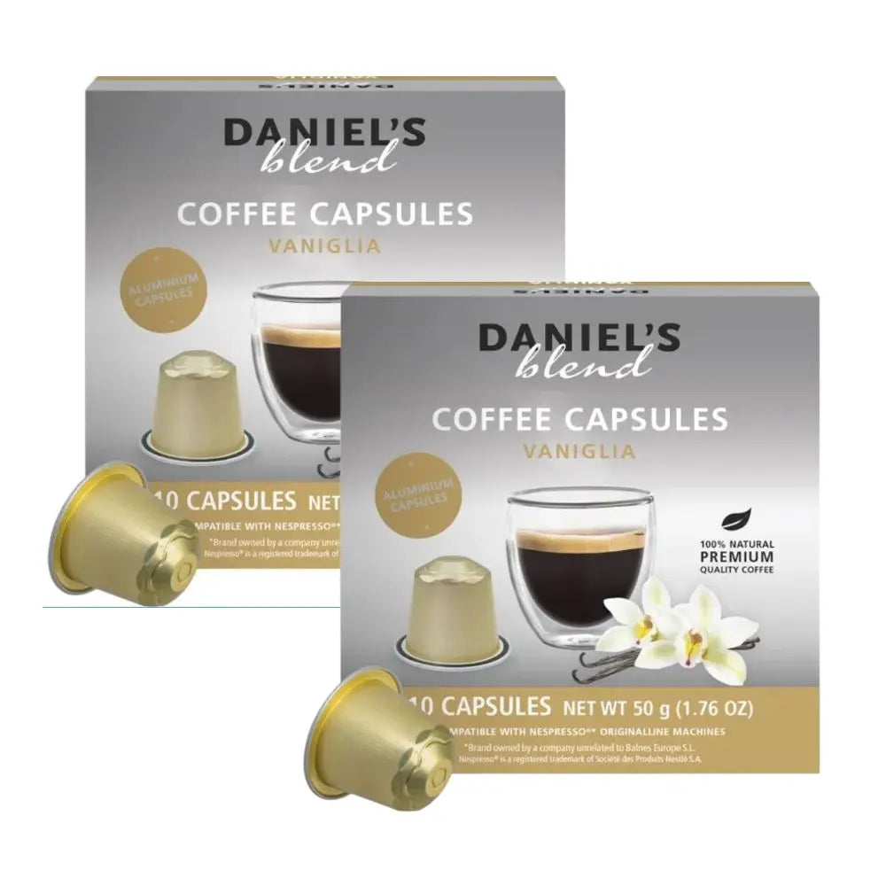 2X - Daniels Vainilla cápsulas Nespresso®
