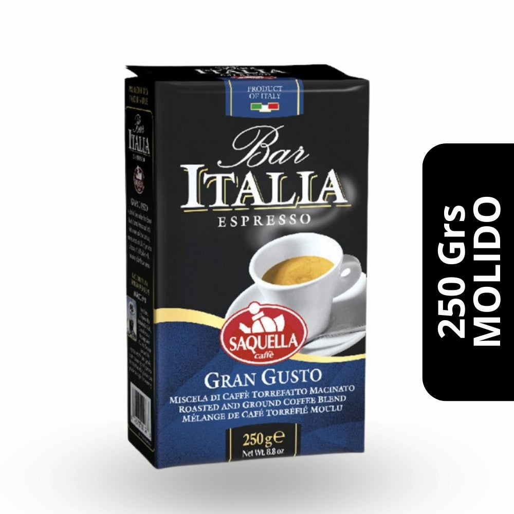 Café Saquella Molido Gran Gusto 250grs