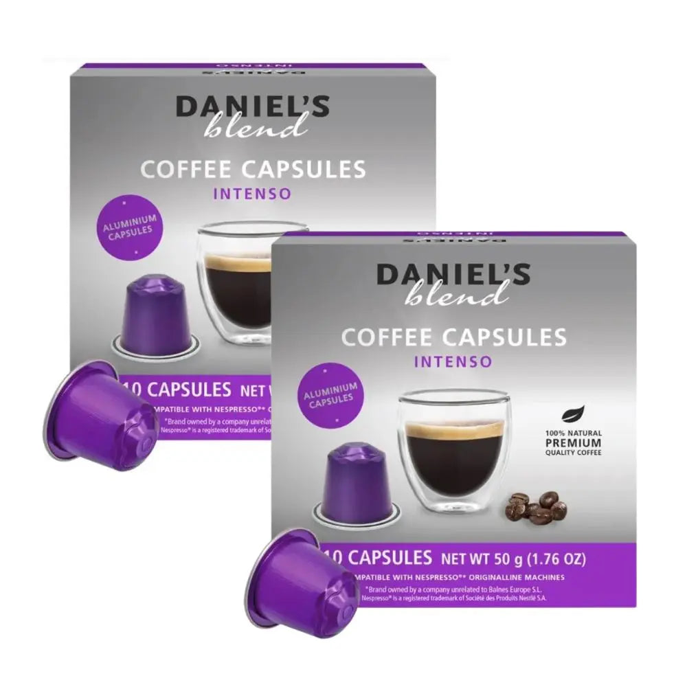 2X - Daniels Intenso cápsulas Nespresso®