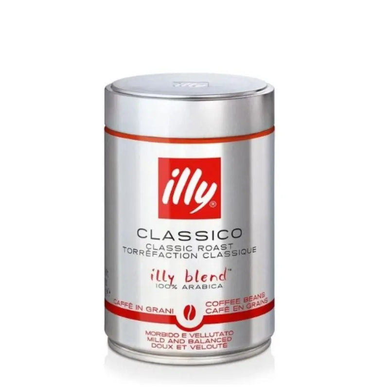 Café Illy en Grano Classico 250g — blend 100% arábica de tueste medio