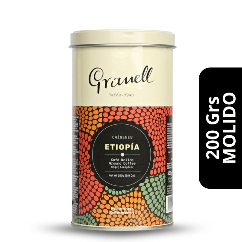 Café Molido Granell Origen Etiopía 200grs