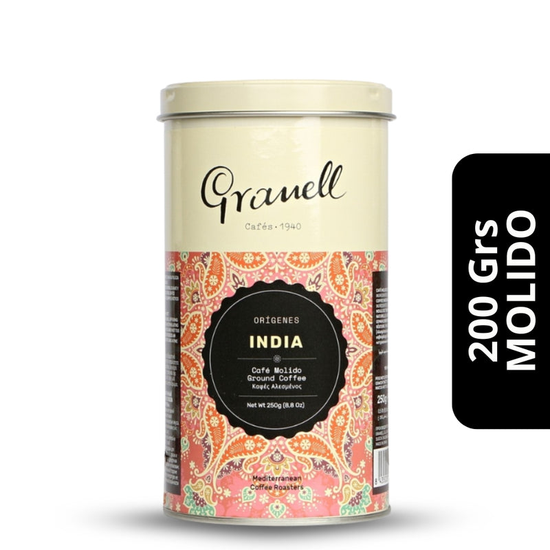 Café Molido Granell Origen India 200grs