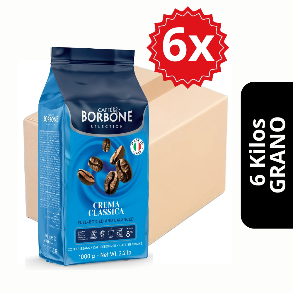 Pack 6kg Café Borbone Crema Classica