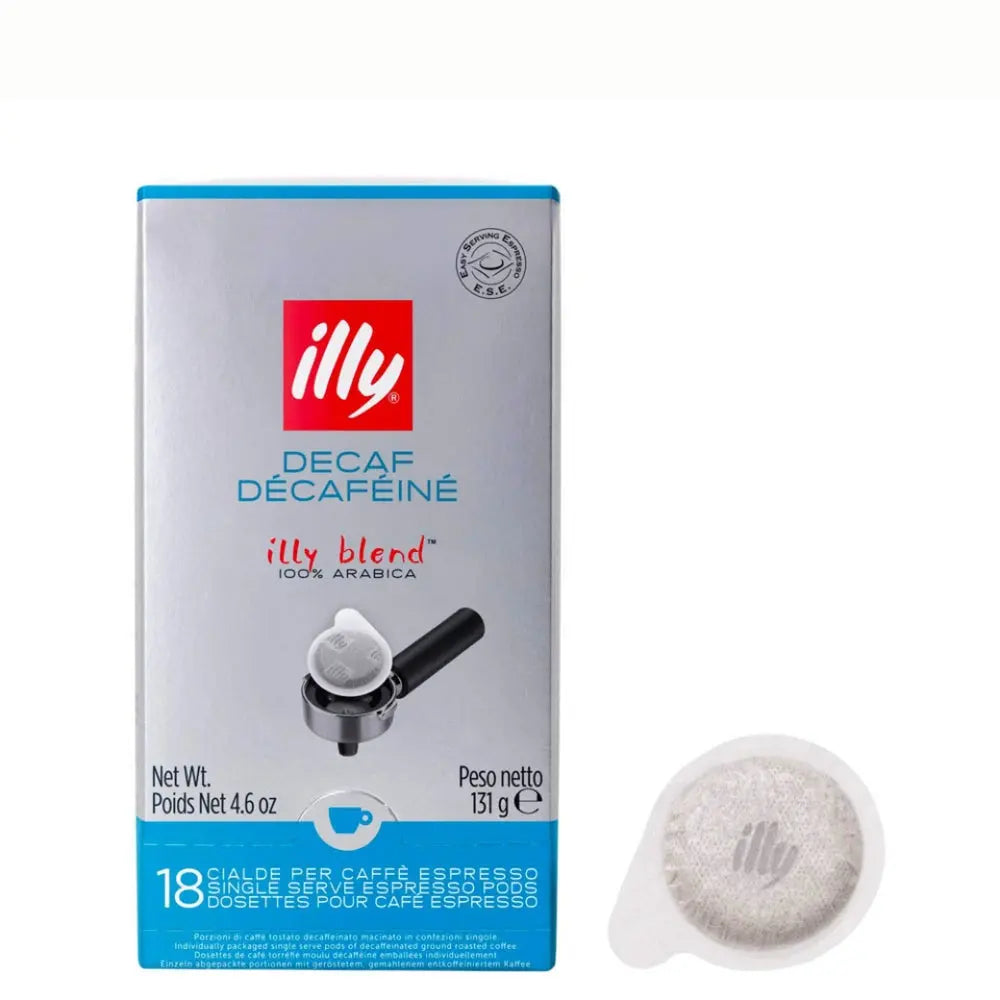 Café Illy Pods Descafeinado 18 unidades (ESE)