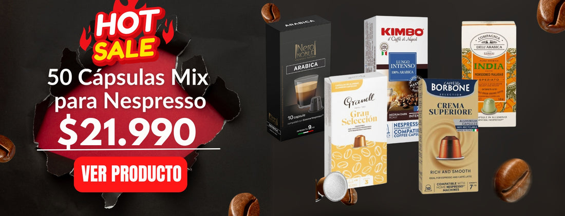 50 cápsulas para nespresso $21.990