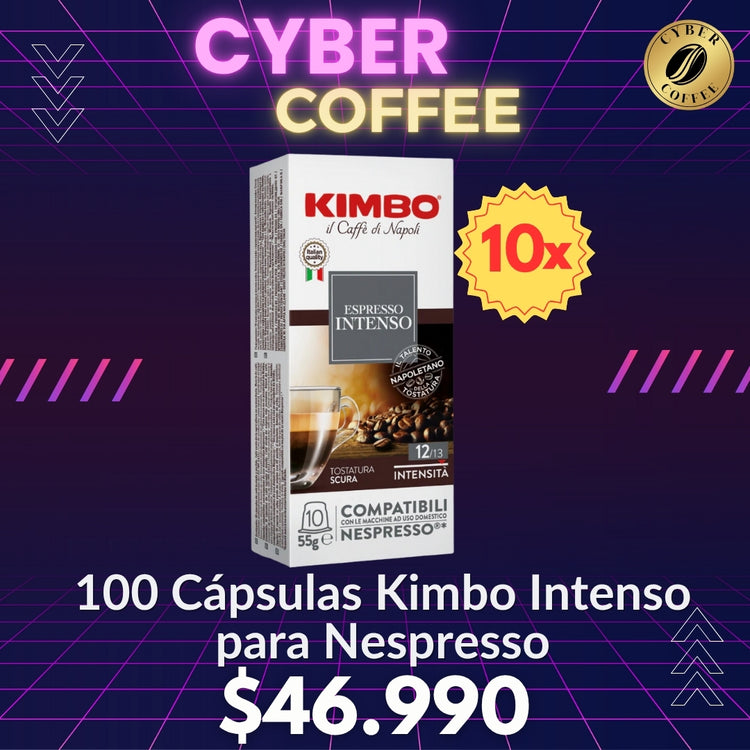 Kimbo Intenso Cápsulas Nespresso
