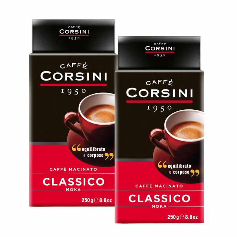 2x - Corsini Moka Classico 250grs