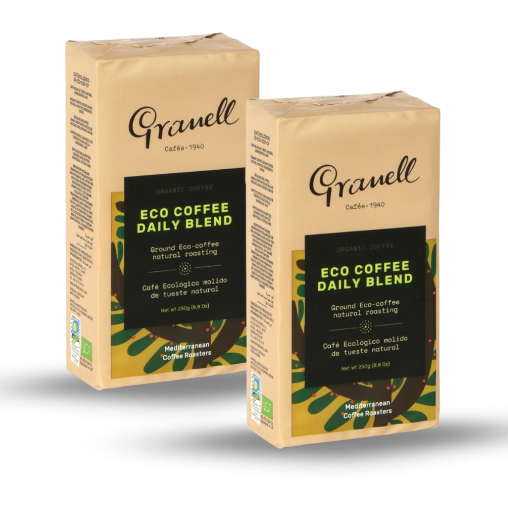 2x . Café Molido Eco Coffee Daily Blend 250grs