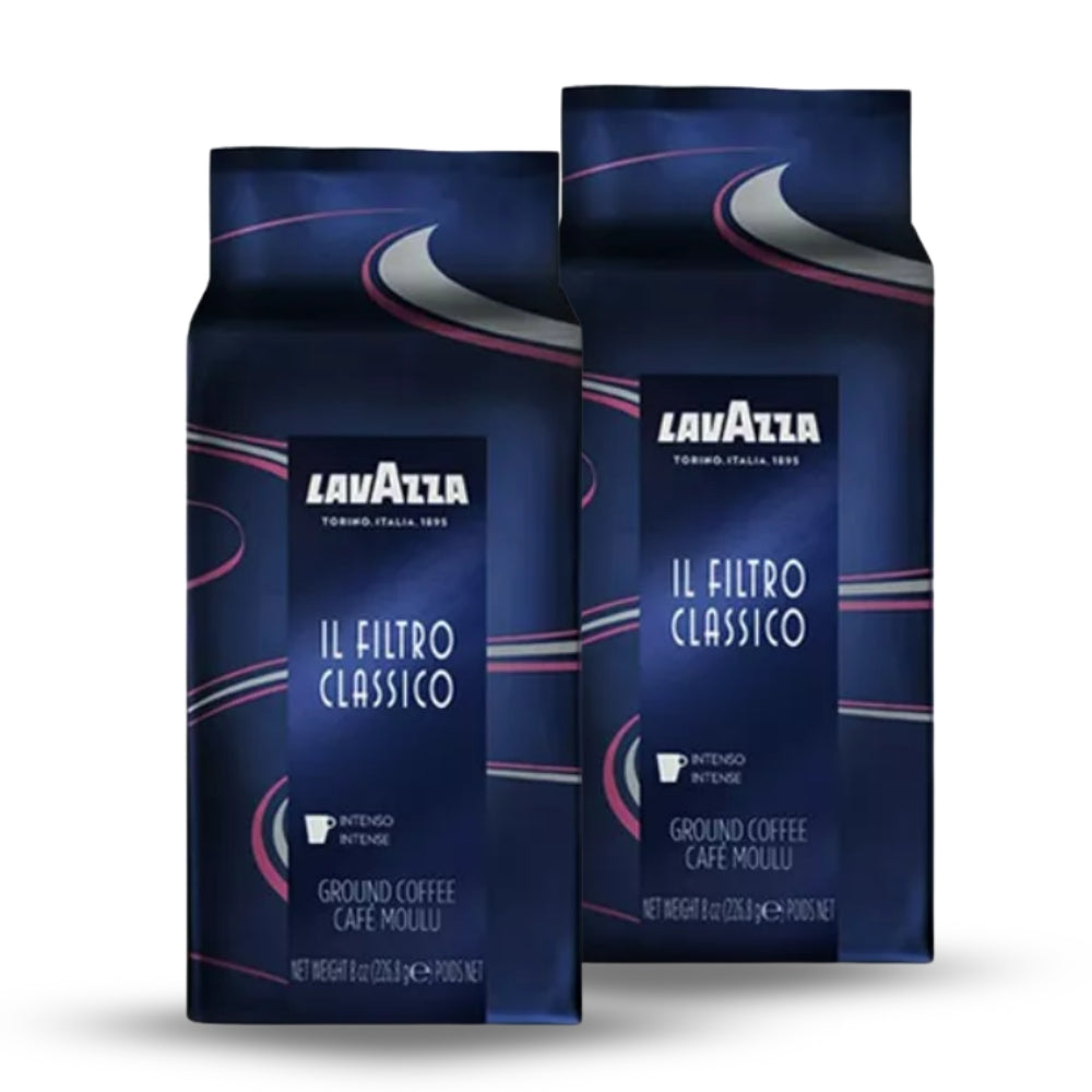 2x - Café Molido Lavazza Filtro Classico 226grs