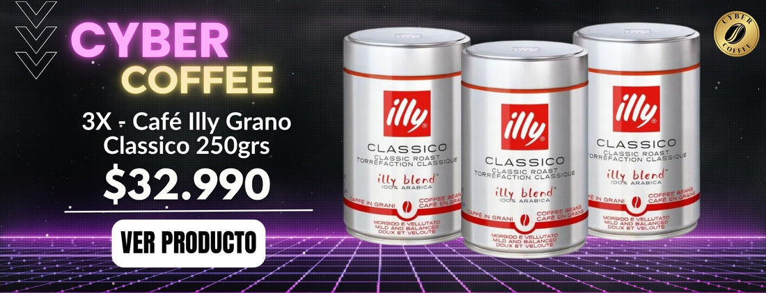 3x Café Illy Grano Classico 250grs