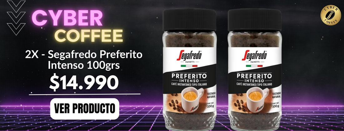 2x Segafredo Preferito Intenso Café Instantáneo