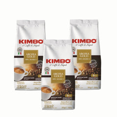 3X - Café en Grano Kimbo Aroma Gold 250grs