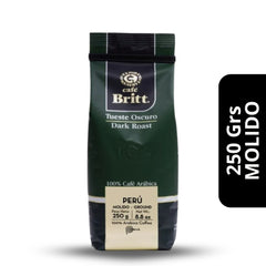 Café Britt Tueste Oscuro Perú 250grs