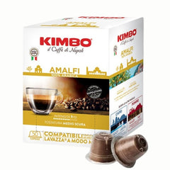 50 Cápsulas Nespresso Kimbo Amalfi