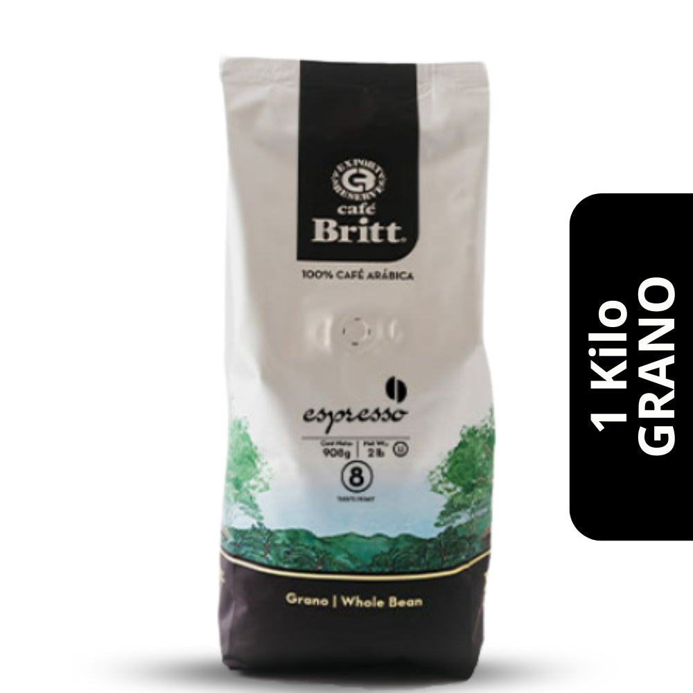 Café Britt Espresso 100% Arábica 1Kg