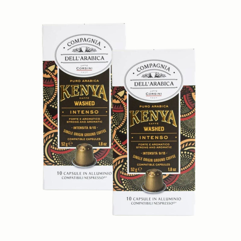 2X - Corsini Kenya cápsulas para Nespresso