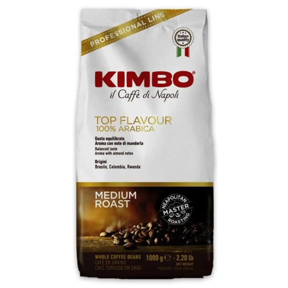 Café de Grano Kimbo Top Flavor 1 Kg
