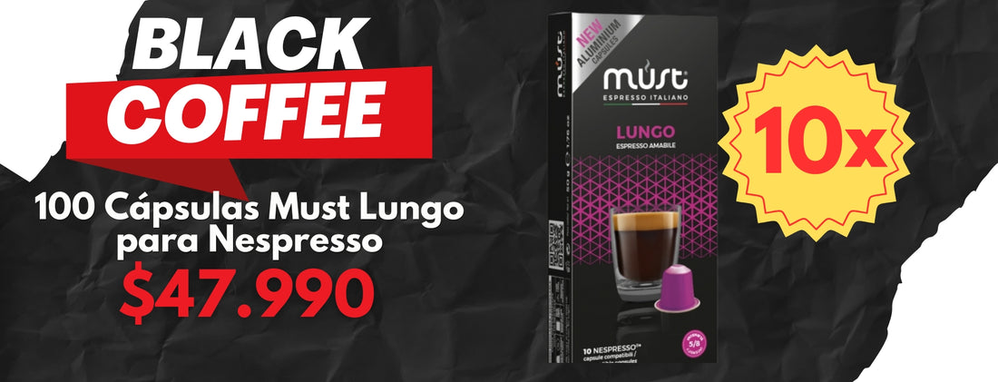 100 Cápsulas Lungo para nespresso