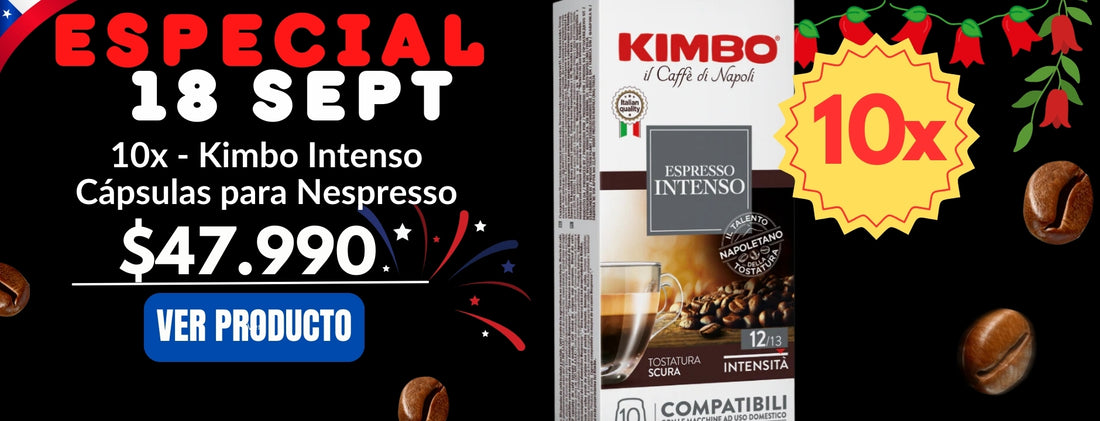 100 cápsulas Kimbo intenso  $47.990